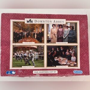 Gibson Downton Abbey Puzzle Set - 4 x 500 piece puzzles 🧩